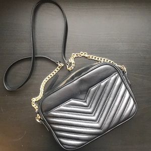 Express black crossbody bag